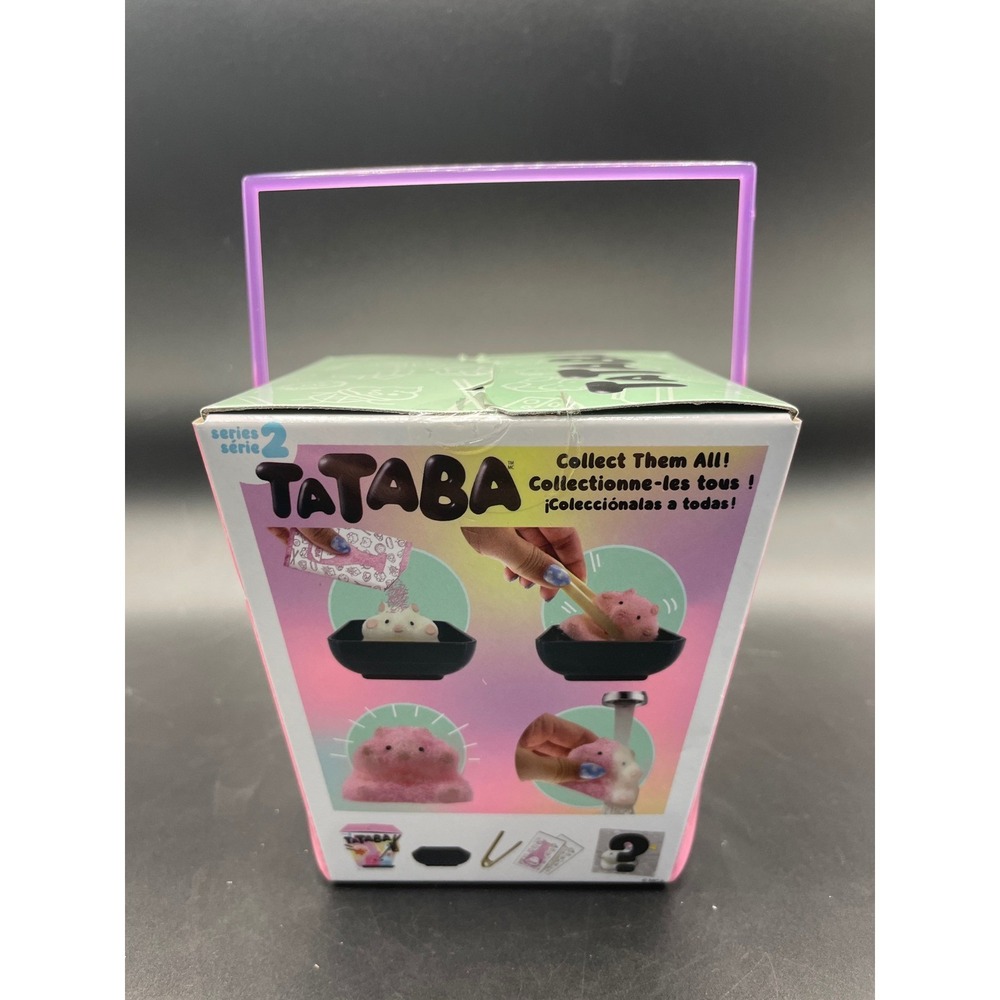 Tataba Series 2 Blind Box Flocking DIY Mystery Toy Takeout Box New - Picture 3 of 5